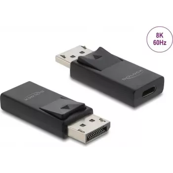 Adapter DELOCK USB-C do DisplayPort 8K z obsługą HDR i HDCP
