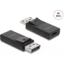 Adapter DELOCK USB-C do DisplayPort 8K z obsługą HDR i HDCP