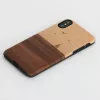 Etui na smartfona man and wood do iPhone X/XS — model mare, czarny