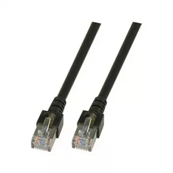 Kabel krosowy EFB-Elektronik RJ45 kat.5e SF/UTP PVC CCA czarny 0,5 m Producent: EFB Elektronik (K5456.0,5)