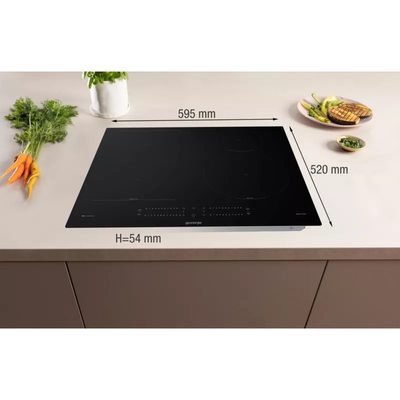 Gorenje GI6432BCWF czarna płyta indukcyjna do zabudowy 60 cm 4 strefy