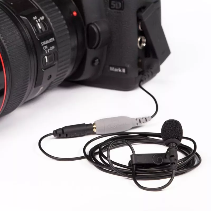 Lavalier microphone RØDE smartLav+ — przewodowy dookólny 3,5 mm, 20–20 000 Hz, czułość -35 dB, 2 szt., etui