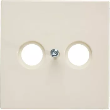 Jung Cover Plate TV-, Radio-Socket Outlet LS 990, LS design, LS plus Creme-biały LS 990 TV (LS 990 TV)