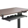 Maclean MC-839 Podsuwka pod klawiaturę | Szafka pod biurko na klawiaturę i mysz | Uchwyt zaciskowy na klawiaturę | Ergonomiczne rozwiązanie do stanowiska pracy