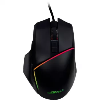 Inter-Tech GT-100 RGB Mysz prawa USB Typ-A optyczna 6400 DPI (88884111)