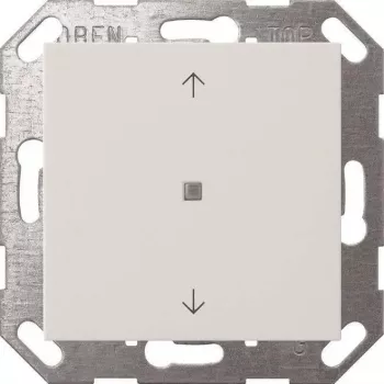 przycisk kołyskowy gira KNX, 1-krotny, czysta biel (model 517203)