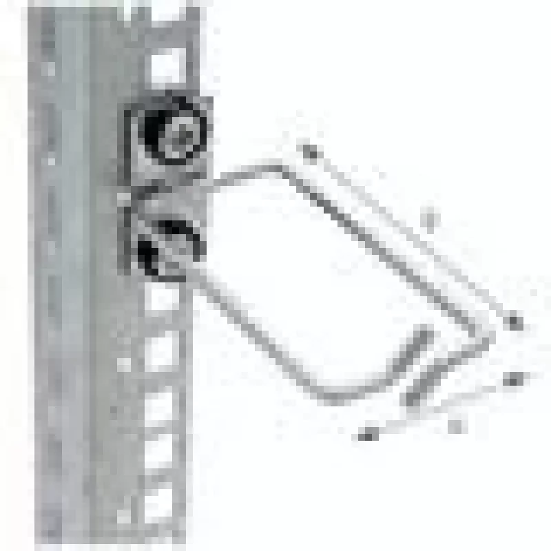 Pierścień do zarządzania kablami Triton D1 80x80mm