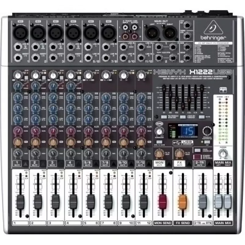 Behringer X1222USB mikser audio 4 kanały