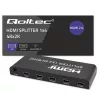 Qoltec 51799 Aktywny Rozdzielacz HDMI 4 x HDMI 4K x 2K | 6Gb/s | 60Hz