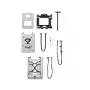 Taca na dysk twardy Lenovo 4XF1M24243 Full Tower Czarna Stal nierdzewna