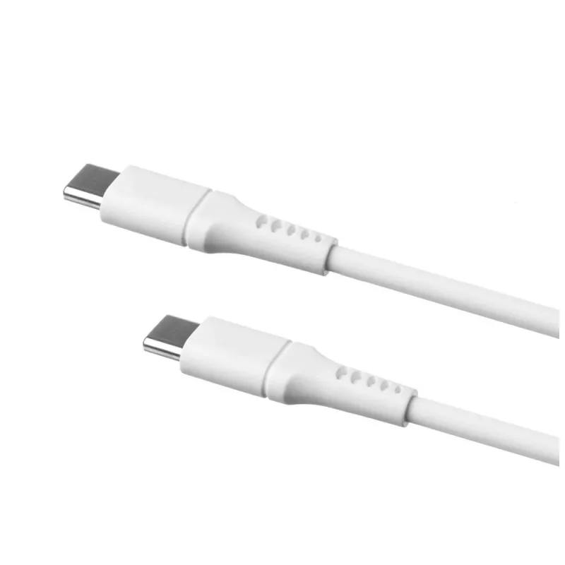 Kabel Fixed z ciekłego silikonu FIXDLS-CC12-WH 60W biały kabel USB