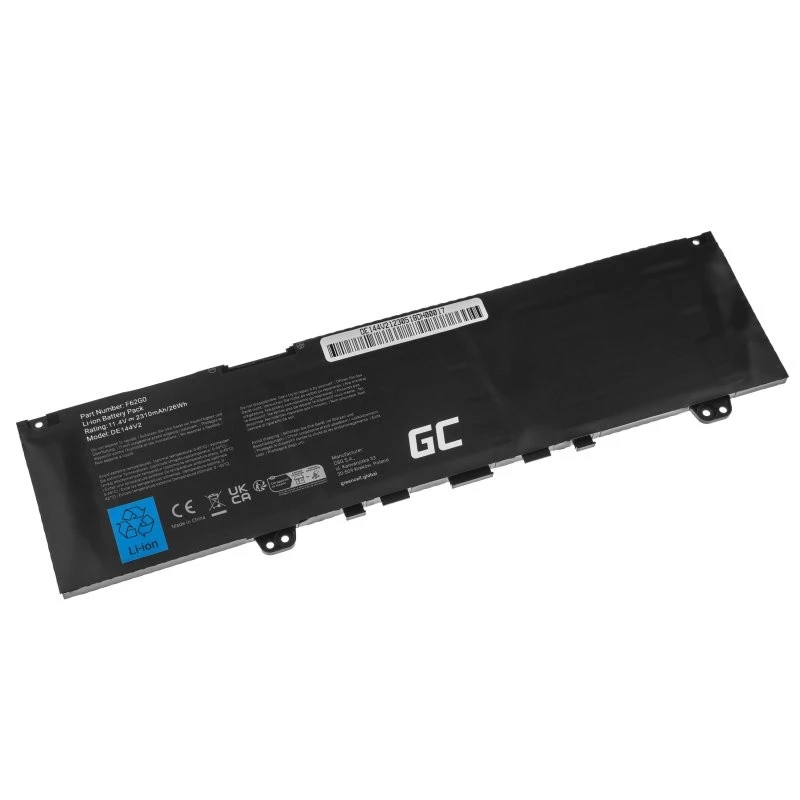 Bateria Green Cell DE144V2 do DELL Inspiron 13 5370 7370 7373 7380 7386 Vostro 5370