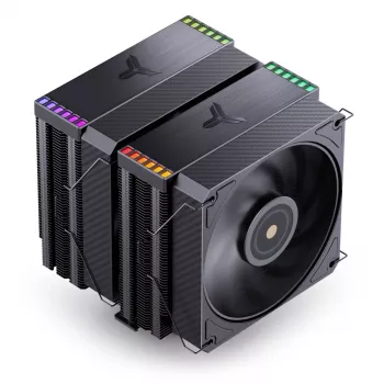 Chłodzenie procesora Jonsbo HX6280 PWM RGB 130 mm, czarne