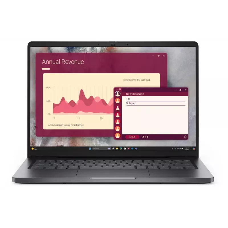 Notebook | DELL | Pro | CPU Intel Core 3 | 100U | 14 | 1920 x 1200 pikseli | RAM 8 GB | DDR5-SDRAM | SSD 512 GB | Karta graficzna dedykowana Niedostępna | Karta graficzna zintegrowana Tak | Zainstalowany system operacyjny