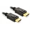 Kabel DisplayPort DeLOCK 82424 3 m męski-męski złoty czarny