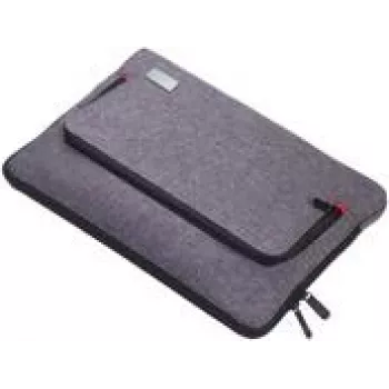 Pokrowiec na laptopa na kółkach TROIKA IPC70/GY dla 33 cm (13 cali) ekranów, szary, uchwyt do przenoszenia