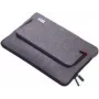 Pokrowiec na laptopa na kółkach TROIKA IPC70/GY dla 33 cm (13 cali) ekranów, szary, uchwyt do przenoszenia