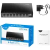 Niezarządzalny przełącznik Cudy FS108 8 portów Fast Ethernet 10/100 czarny