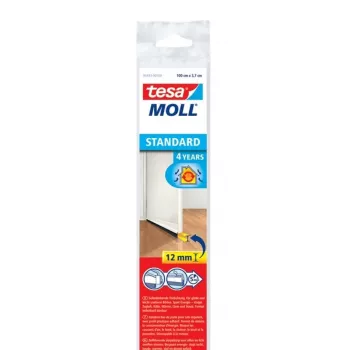 Uszczelka dolna drzwi Tesa 05405-101, samoprzylepna, brązowa, 40 mm x 1 m