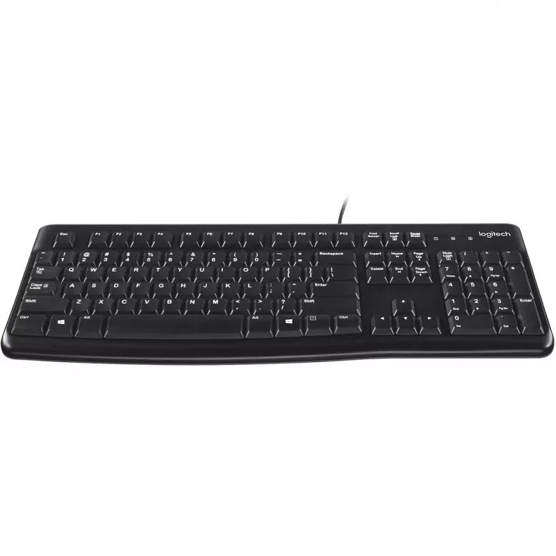 Klawiatura Logitech K120 USB QWERTY hiszpańska czarna (920-002499)