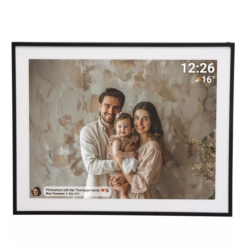 Cyfrowa ramka Denver FRAMEO 19 32GB czarna
