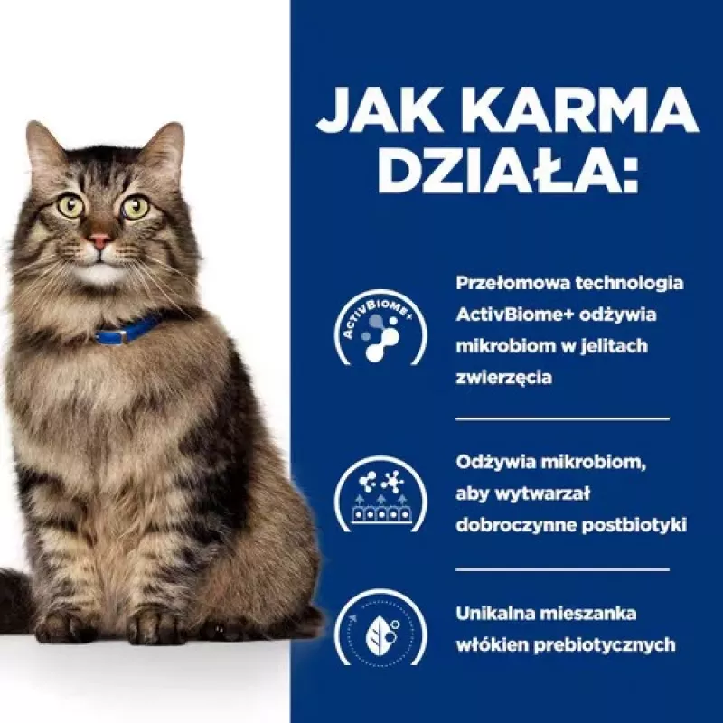 HILL'S PD Gastrointestinal Biome - sucha karma dla kota - 1,5 kg