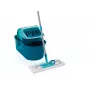 Leifheit 55092 mop z mikrofibry 8000 ml do użytku na sucho i mokro, mikrofibra, niebieski, szary