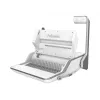 Fellowes 3-in-1-Multifunktions-Bindegerät Lyra, weiß/silber Binden, Heften & Lochen in einem Gerät, für Format DIN A4/ - 1 Stück (5603101)