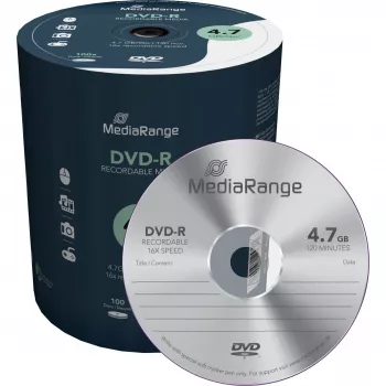 MediaRange MR442 płyty DVD-R 4,7 GB, 100 szt.