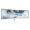 Curved monitor Arozzi Nova 49 inch (124.5 cm) Dual QHD 5120×1440 LED VA, 32:9, 4 ms, USB hub, speakers, biały
