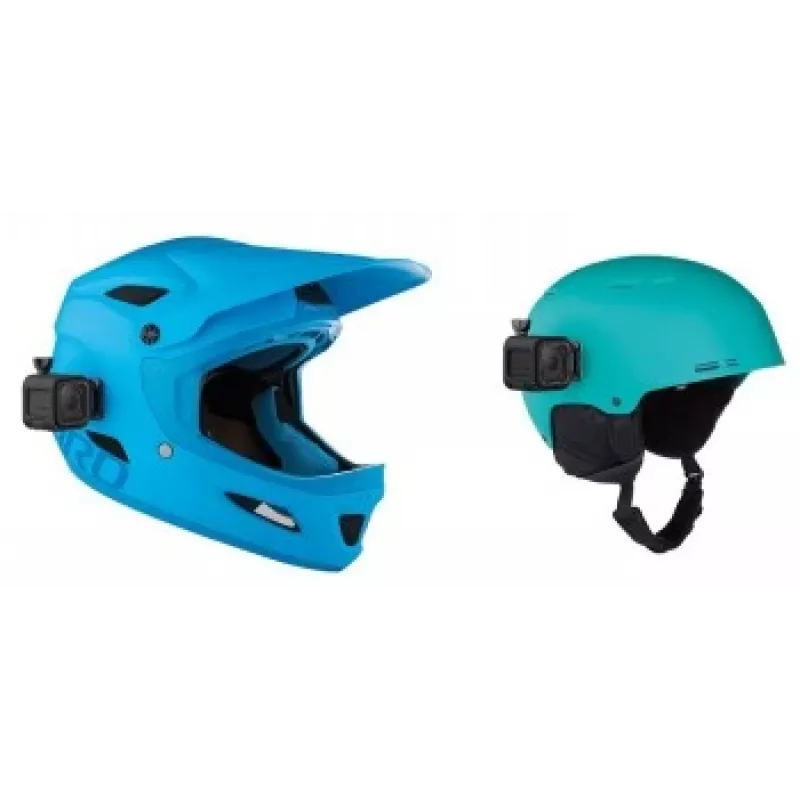 Zestaw uchwytów samoprzylepnych GoPro – wypukłe i płaskie – system mocowania – montaż samoprzylepny – do HD HERO, HERO+ LCD, HERO3, HERO4 Session, HERO6 Black, HERO7 Black, Silver, White