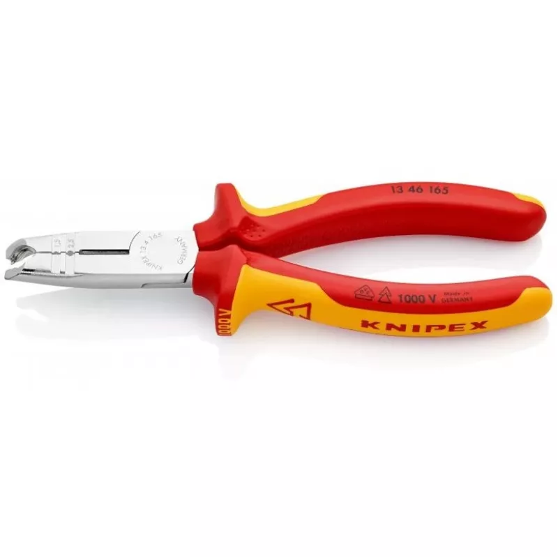 Knipex 13 46 165 ściągacz izolacji czerwony, żółty