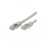 Kabel krosowy ROLINE S/FTP (PiMF) kat. 6, 0,5 m, szary (21.15.0830)