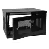 Tripp Eaton Tripp Lite Series 6U Szafa rackowa do montażu na ścianie Obudowa serwera Głęboka na przełączniki - Szafa sieciowa - do montażu na ścianie - Czarna - 6U - 48,3 cm (19 inch)