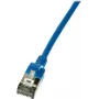 Kabel sieciowy LogiLink CQ9026S niebieski 0,5 m Cat6a U/FTP (STP) (CQ9026S)
