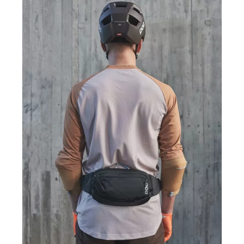 Torba biodrowa POC Lamina Hip Pack, 2 L, Czarny (Uranium Czarny), unisex