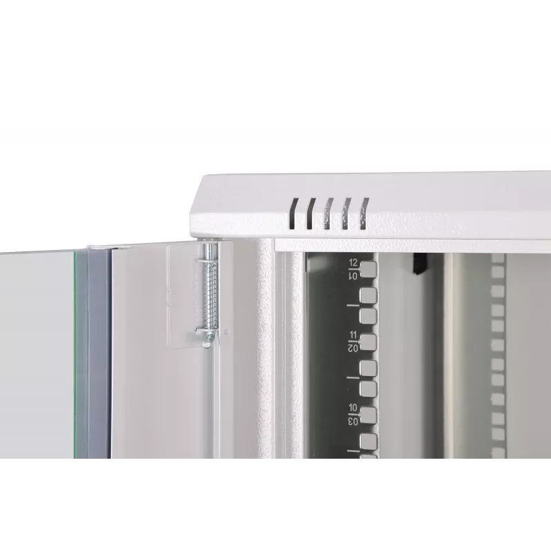 Szafa wisząca DIGITUS Dynamic-N 12U 600x600 mm IP20, zamek na klucz, zarządzanie kablami, niezmontowana