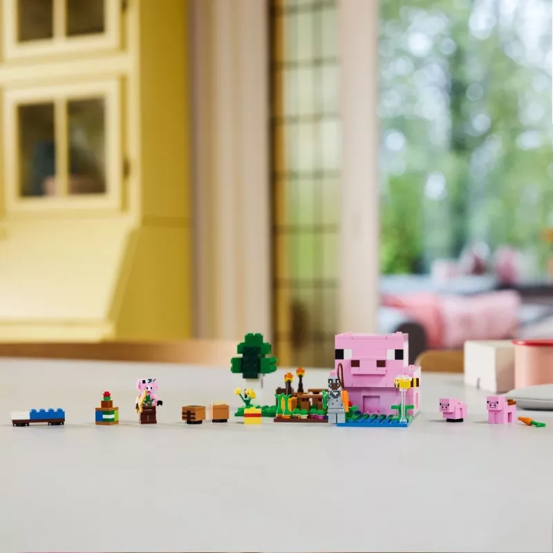 LEGO MINECRAFT 21268 Domek Małej Świnki