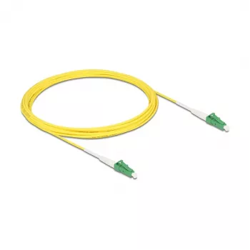 DeLOCK kabel InfiniBand/światłowodowy 5 m LC LC/APC Żółty 9 µm OS2