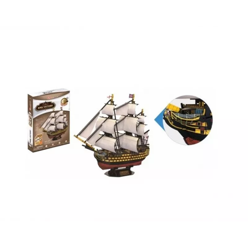 Puzzle 3D CubicFun HMS Victory