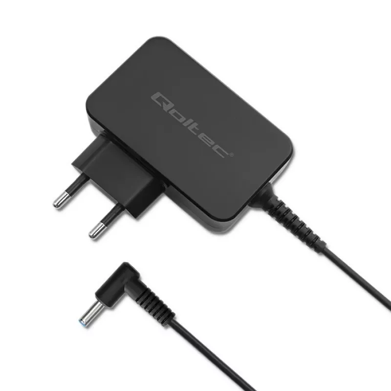 Zasilacz AC QOLTEC 51033 do laptopów, 45 W, 19,5 V, 2,31 A, 220–240 V, do użytku wewnętrznego, czarny, kabel 1,7 m