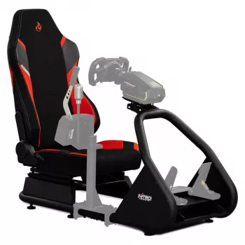 Nitro Concepts S-Racer - X1000 Inferno Czerwony Bundle