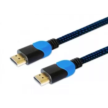 Przewód HDMI Savio GCL-02 1,8 m HDMI Typ A (Standard) Czarny, Niebieski