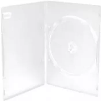 MEDIARANGE Akcesoria CD-/DVD-Rohlinge - pudełko DVD - 1 płyta - przezroczysty - tworzywo sztuczne - 120 mm - RoHS
