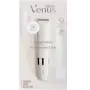 Trymer intymny BRAUN Gillette Venus Gentle Intimate Trimmer, biały — zasilana bateriami osobista maszynka do golenia do wrażliwych miejsc