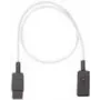 Przedłużacz zasilający Bachmann 356.910 IEC 60320 C20 na C19 16 A 50 cm szary