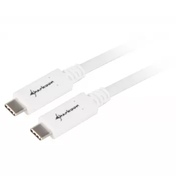 Kabel USB Sharkoon USB 3.2 Gen 1 0,5 m Biały