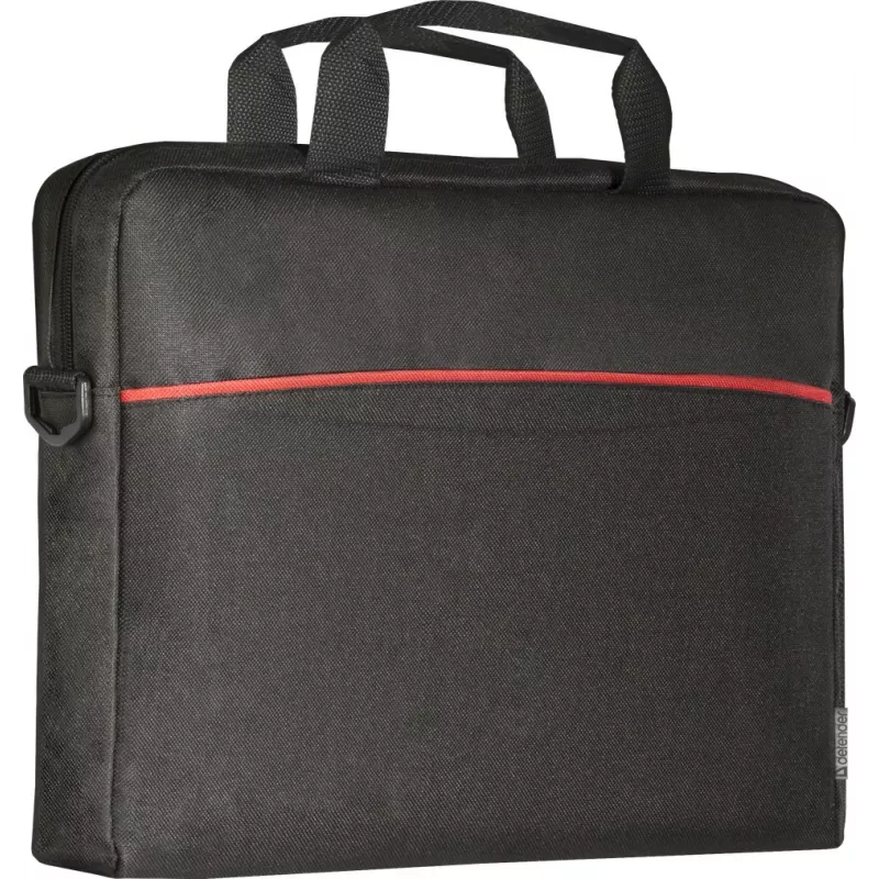 Torba na laptopa DEFENDER Defender Lite dla laptopów 39,6 cm (15,6 cala), poliester, czarna, 430×310×80 mm