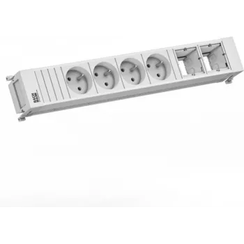 Listwa zasilająca Bachmann 916.717 – 4 gniazda UTE, 2x kable/moduły, kabel 0,2 m