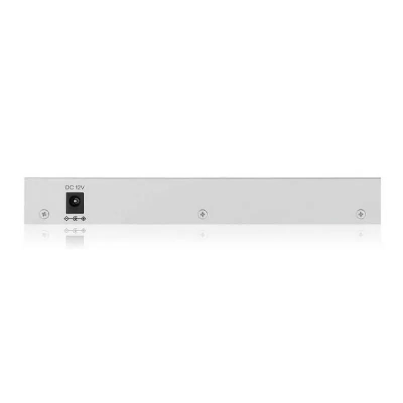 Przełącznik zarządzalny L2 Zyxel GS1200-10v3 — 8x Gigabit (10/100/1000), 20 Gb/s, MAC 4000, biurkowy, szary